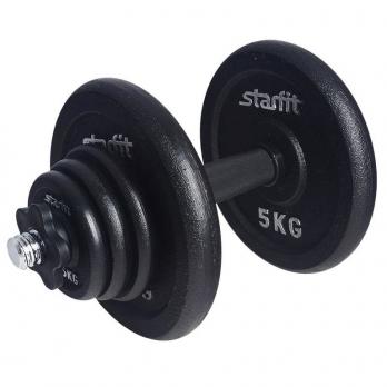 Гантель разборная чугунная STARFIT DB-703  5 кг (1 шт.)