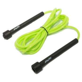 Скакалка STARFIT  ПВХ с плаcтиковой ручкой,3м